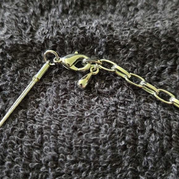 Lia Sophia Silver Tone Flower Petal Statement Choker Necklace - Picture 2 of 7